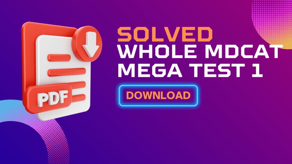 Mdcat Mock test with answers pdf