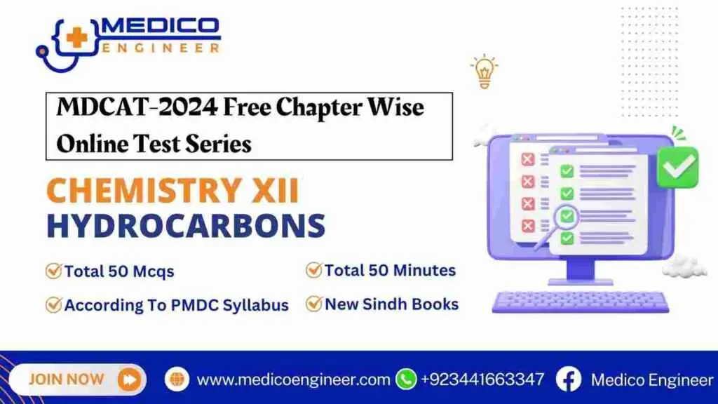 MDCAT Chemistry XII Hydrocarbons